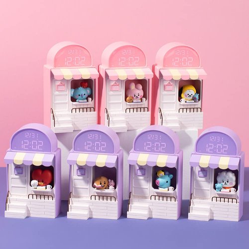 BT21 Cafe Digital Led Desk Clock (TATA)