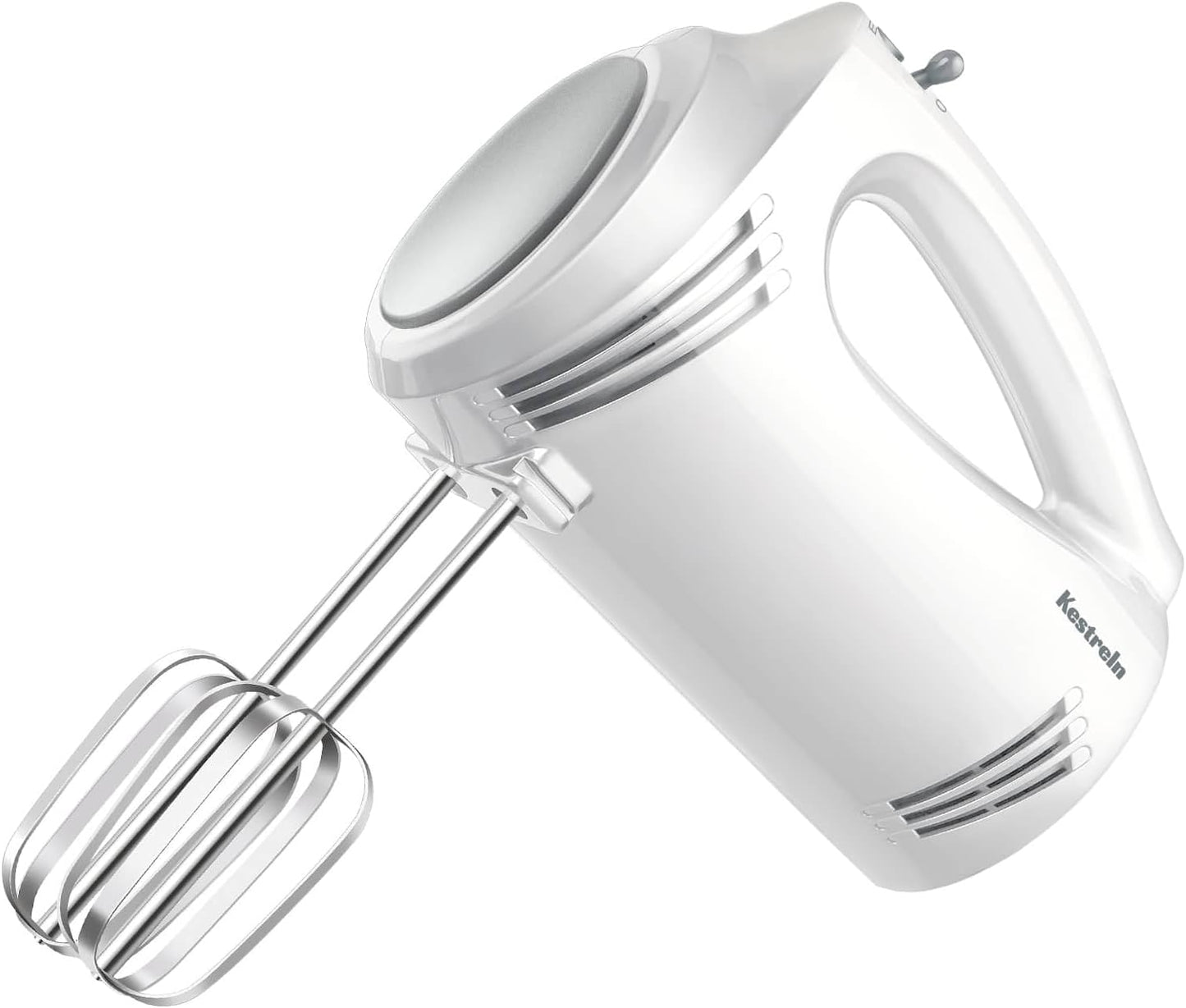 Skiennix Handheld Electric Mixer - 350 Watt 5-Speed with Turbo Boost | Heavy-Duty Kitchen Mixer with 4 Stainless Steel Attachments
