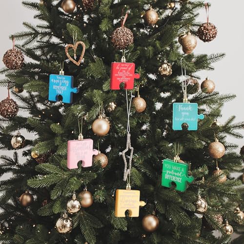 Awesome 30 Pcs Inspirational Christmas Hanging Ornaments Bulk - Holiday Decor