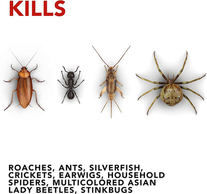 Raid Ant and Roach Killer - Fragrance-Free Formula | 17.5 Ounce (Pack of 4)