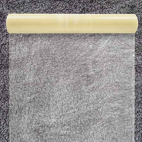 Self-Adhesive Carpet Protector Film 36x500ft Clear Surface Protection
