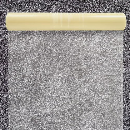 Self-Adhesive Carpet Protector Film 36x500ft Clear Surface Protection