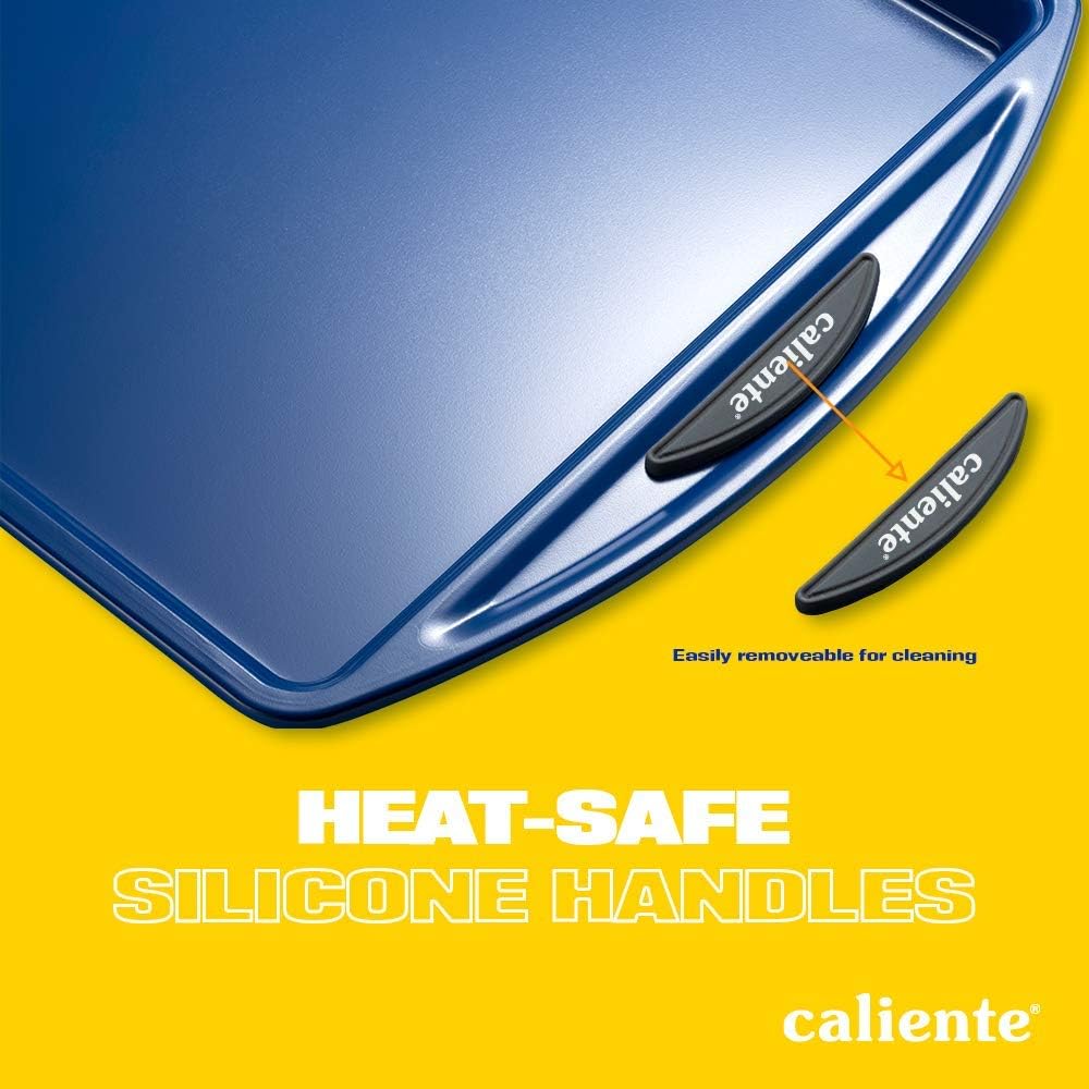 Caliente Nonstick Bakeware Set - 2 Cookie Sheets | Durable Carbon Steel Baking Set | Ideal Gift for Chefs & Bakers