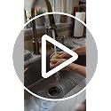 1pc Stainless Steel Corner Sink Shelf with Wire Sponge Holder & Drying Rack