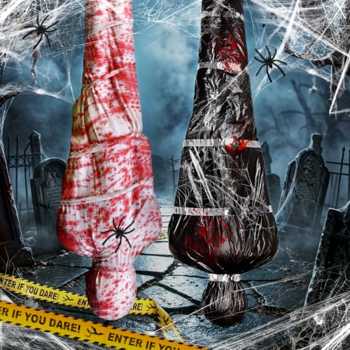 Halloween Body Bag Decorations Outdoor Hanging Corpse Props - 2 Pack 6ft - Variation of THIS listing