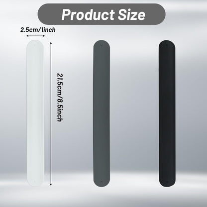 REDANHA Wrapping Paper Holder - 12 Silicone-Covered Metal Strips for Gift Storage & Organization