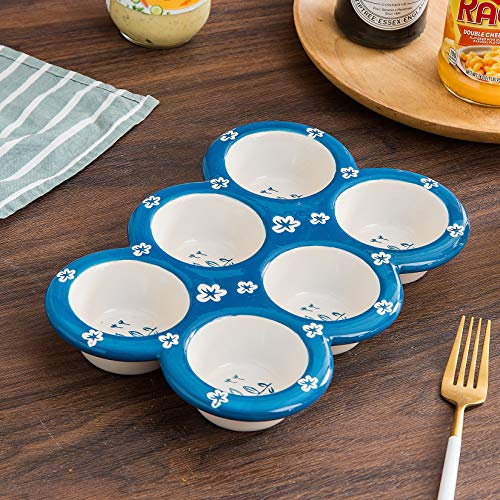 Wisenvoy Muffin Pan Cupcake Pan Ceramic Muffin Tin Cupcake Tin Popover Pan Muffin Pans Nonstick 6 Cupcake Tray