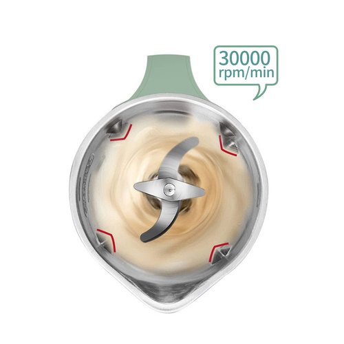 ACAGALA Multifunction Soymilk Maker 350mL Juicer Soy Milk Machine with Stainless Steel and Blade Multi Cooker Mixer for Rice Cereal Boiling Water Baby Food