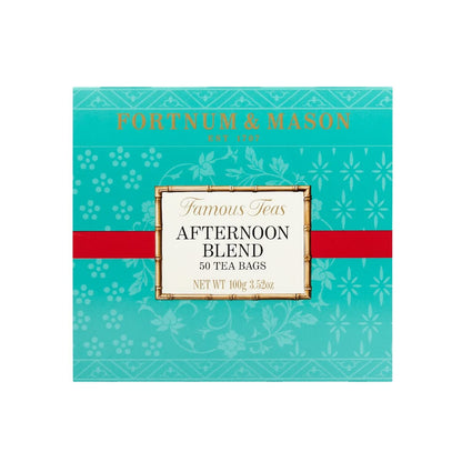 Fortnum and Mason Afternoon Blend 50 Count Tea Bags (1 Pack)