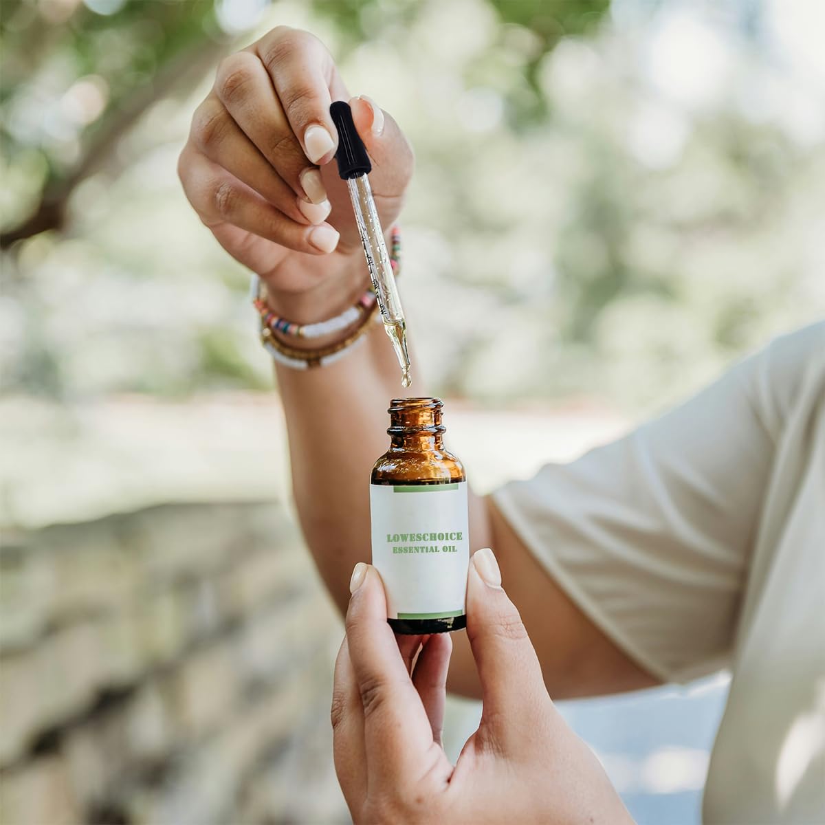 Skiennix 20Pcs Eye Droppers - Glass Pipette with Storage Case & Cleaning Brush | 1ml for Essential Oils, Crafts & Lab Use