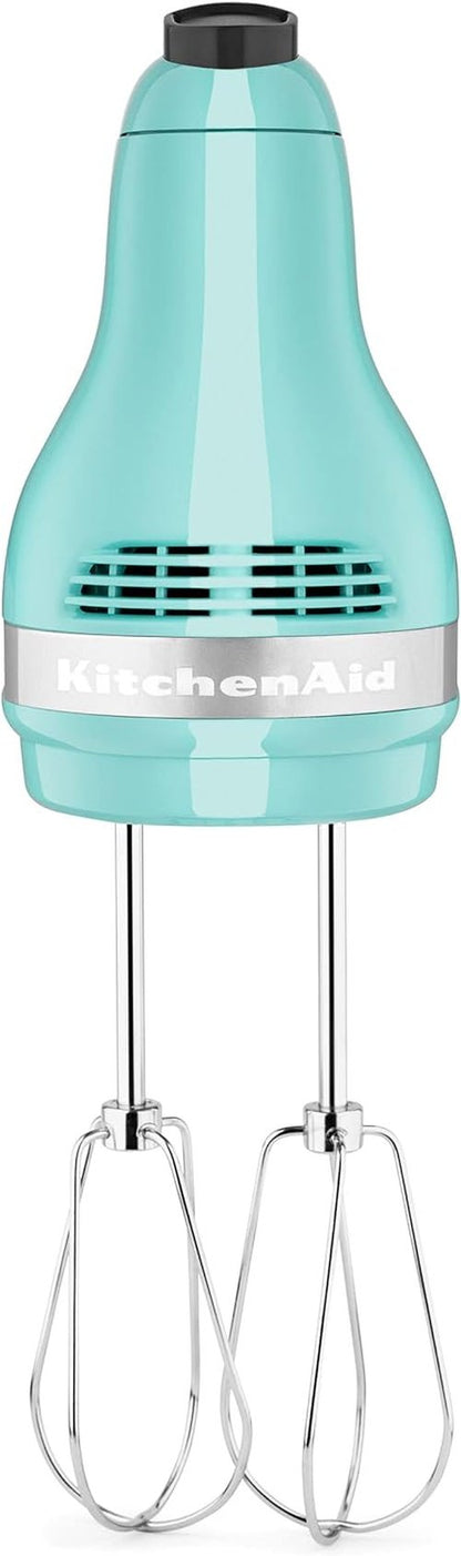 KitchenAid Hand Mixer - 5-Speed Ultra Power Performance in Aqua Sky Color