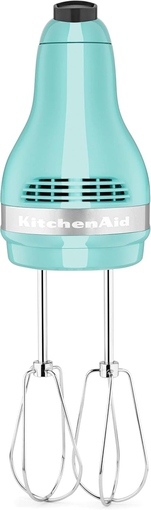 KitchenAid 5 Ultra Power Hand Mixer - Aqua Sky Color, High Speed Performance