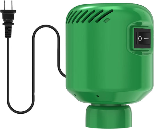 Skiennix Electric Vacuum Pump - Portable Storage Solution for Clothing & Bedding - Green (No Bags)