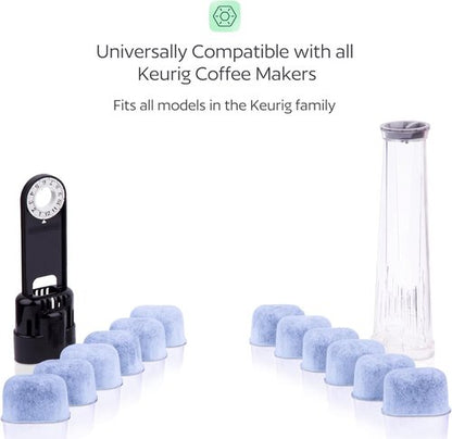 Keurig Water Filter Replacement - 12 Premium Filters for K-Mini, K-Supreme, K-Slim & More