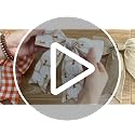 Autumn Bow Garland - 7.5Ft Fall Decor Bunting for Fireplace Mantel Wall