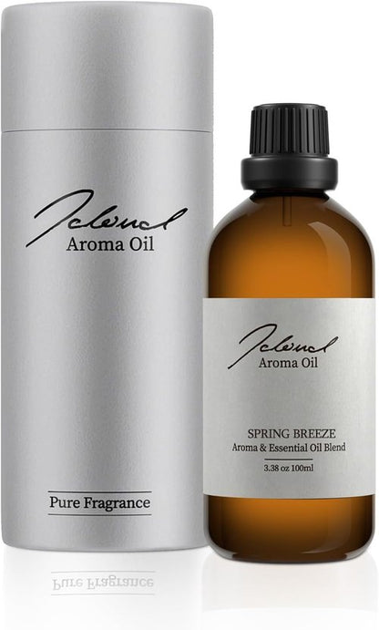 JCLOU Spring Breeze Hotel Diffuser Oil - Luxury Aromatherapy Inspired by InterContinental - 100mL Glass Bottle