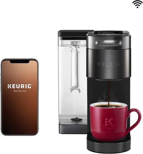 Keurig K-Supreme Plus SMART Coffee Maker - Single Serve K-Cup Brewer with MultiStream Technology, 78 Oz, Black