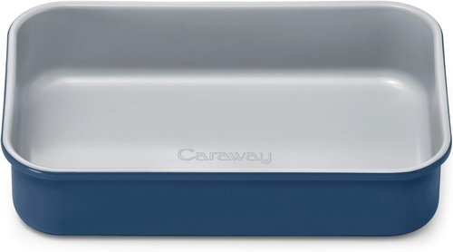 Caraway Nonstick Baking Pan - 9” x 6.5” Deep Ceramic Dish, Non-Toxic & PTFE Free - Navy Color