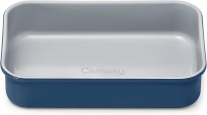Caraway Nonstick Baking Pan - 9” x 6.5” Deep Ceramic Dish, Non-Toxic & PTFE Free - Navy Color