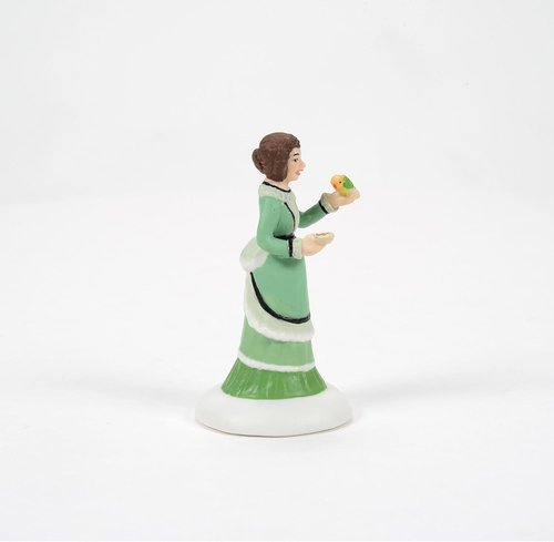 Department 56 Dickens Village Accessories - 40th Anniversary Limited Edition Lovely Bird Figurine | 2.4 Inch, Multicolor