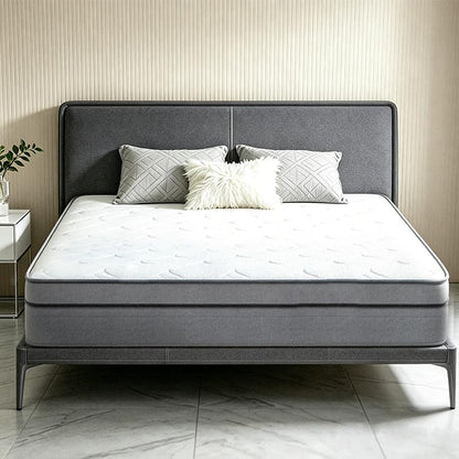 Queen Size Innerspring Mattress in a Box - Soft Comfort 60x80 Inch