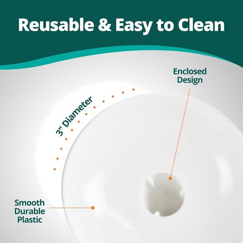 Concordia Supply Reusable Plastic Candle Holders - 50 Pcs. Ideal for Church Vigils & Christmas Eve