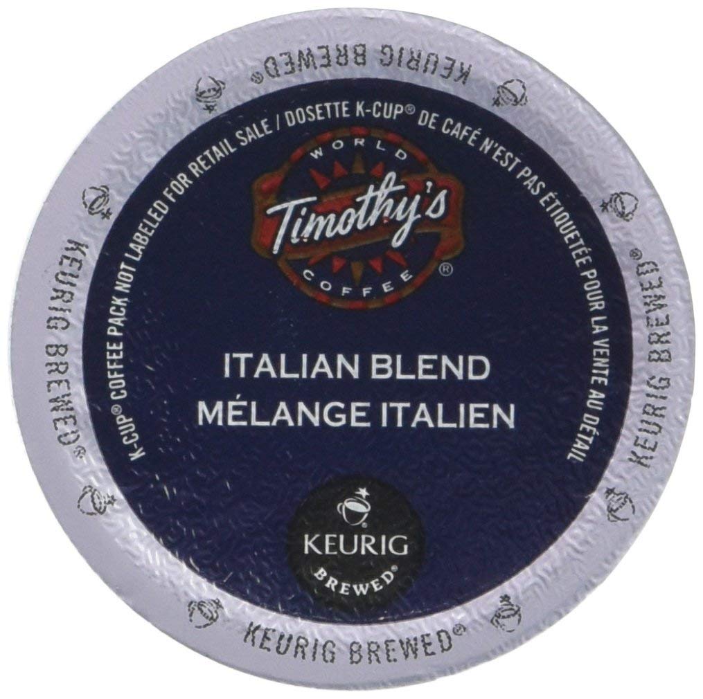 Timothy's World Coffee Italian Blend K-Cup Coffee