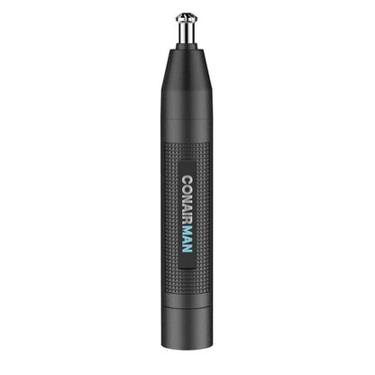 ConairMan Nose Hair Trimmer - Cordless 360 Bevel Blade for Effortless Nose, Ear & Eyebrow Grooming | Includes Drawstring Bag