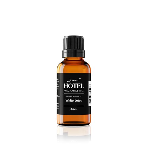AirScent Hotel Diffuser Oil No. 1042 Inspired by The White Lotus Hotel Scent - Premium Fragrance Oil for Ultrasonic and Waterless Diffusers and Crafting - 30 mL, 1 fl oz Glass Bottle with Dropper