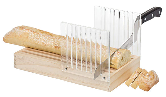 Mrs. Anderson’s Baking Bread Cutter Slicing Guide with Crumb Catcher, 12.5-Inches x 6.375-Inches