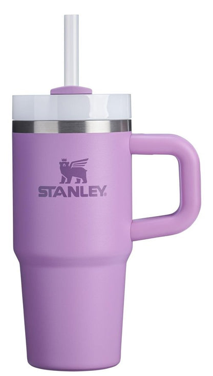 STANLEY Quencher H2.0 Tumbler with Handle and Straw 14 oz | Flowstate 3-Position Lid | Cup Holder Compatible for Travel | Insulated Stainless Steel Cup | BPA-Free | Lilac