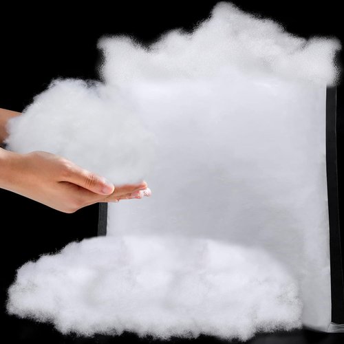 EIMMBD Christmas Cotton Snow Decor - Fluffy Artificial Snow for Holiday Crafts | 12.4 Ounces