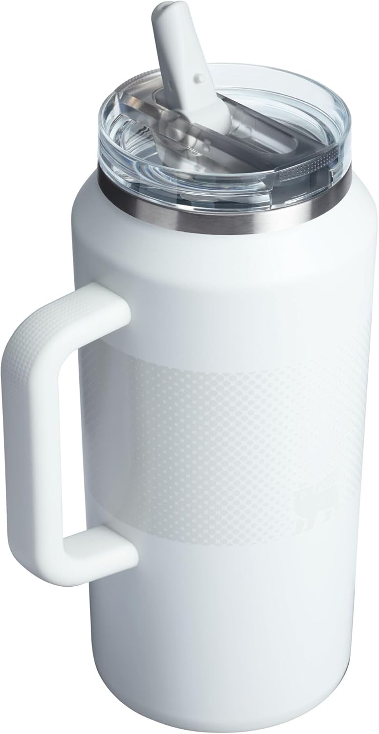STANLEY Quencher ProTour 64 oz Tumbler - Leakproof Lid, Built-In Straw & Handle | Insulated Stainless Steel, BPA-Free | Frost Fade