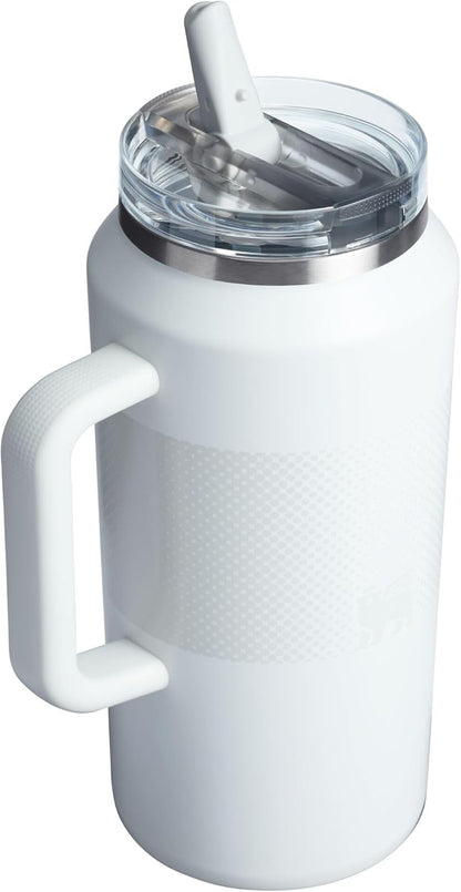 STANLEY Quencher ProTour 64 oz Tumbler - Leakproof Lid, Built-In Straw & Handle | Insulated Stainless Steel, BPA-Free | Frost Fade