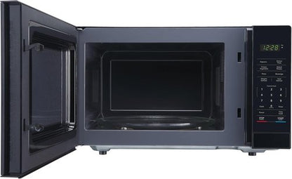 Magic Chef Microwave Oven - 1000 Watts Compact Digital Kitchen Appliance | 1.1 Cu. Ft., Black, One-Touch Cooking, Child Lock, Timer, Reheat & Defrost
