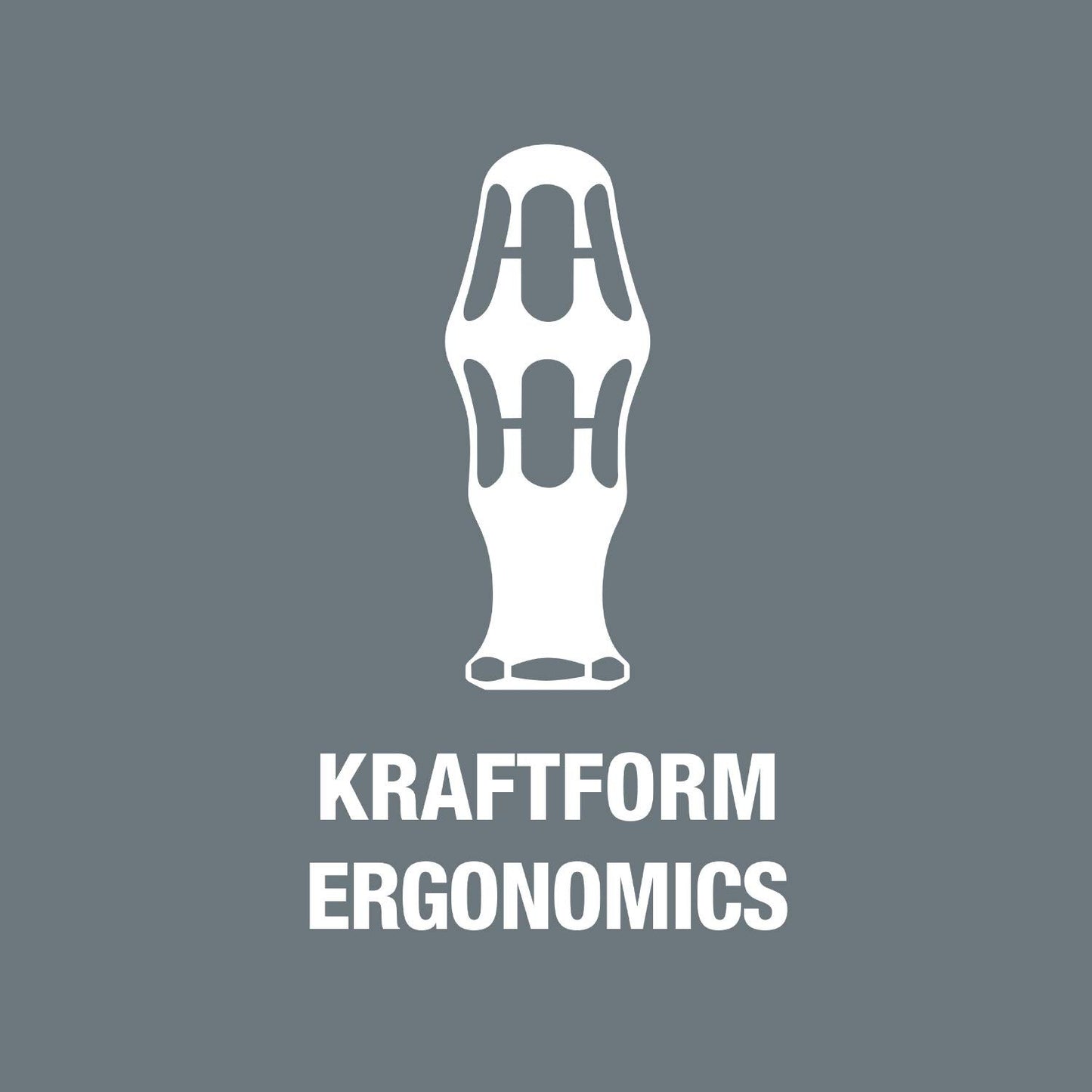 Wera Kraftform 392 Hexagon Screwdriver - Flexible Shaft with 1/4" Head & 177mm Blade Length