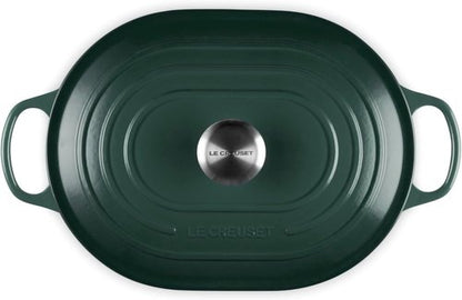 Le Creuset Enameled Cast Iron Oval Casserole - 3.75 Qt. with Lid in Artichaut Color