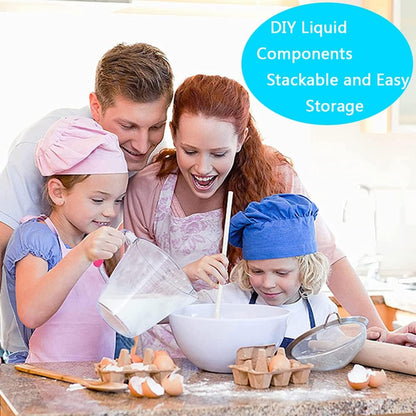 Skiennix 20-Piece Measuring Cups and Spoons Set - Stainless Steel & Plastic for Accurate Cooking & Baking