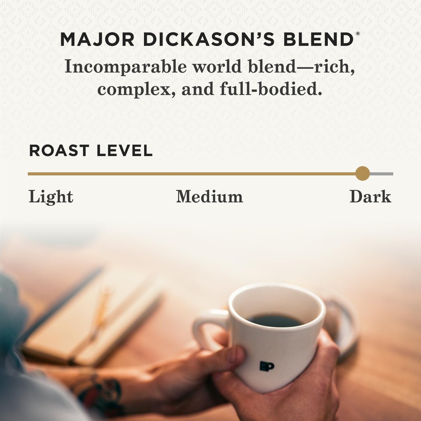 Peet's Coffee Dark Roast K-Cup Pods - 100% Arabica Major Dickason's Blend, 75 Count Box