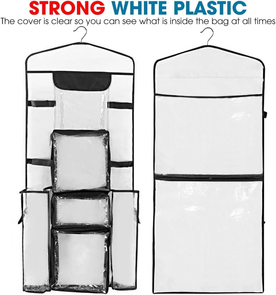 ProPik Gift Wrap Organizer - Double-Sided Storage for Wrapping Paper & Accessories | 40” x 17” (Black)