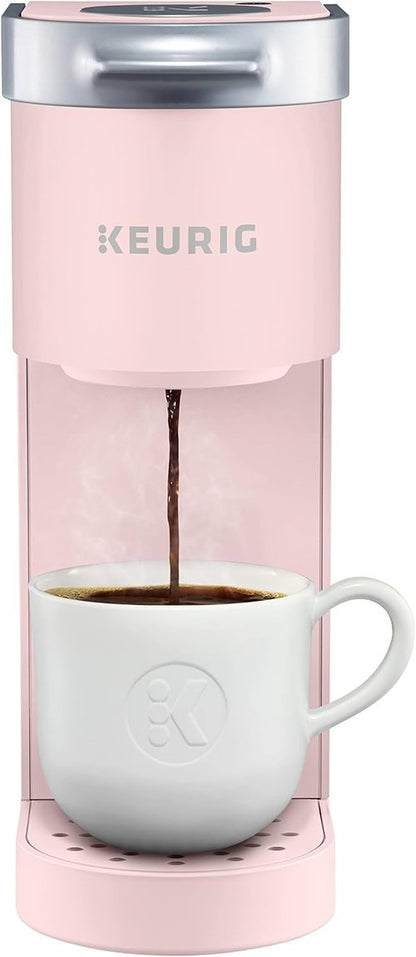 Keurig K-Mini Coffee Maker - Ultra-Sleek Design in Dusty Rose | Single Serve K-Cup Pod System