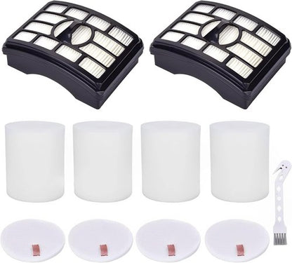 Leadaybetter Filter Replacement - Compatible with Shark Rotator Pro Lift-Away NV500 Series | 2 Foam & 4 Felt Filters