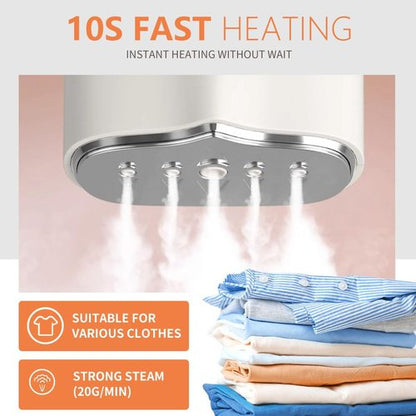 1000w Travel Garment Steamer for Clothes: Foldable Portable Handheld Clothing Mini Steamers Travel Size Hand held Electric Small steam Iron Travel Dorm Essentials