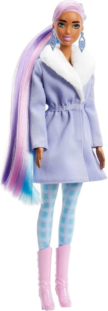 Barbie Color Reveal Advent Calendar - 1 Doll, 3 Pets, Clothes & 25 Surprises for Kids