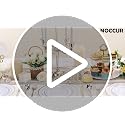 White & Silver Disposable Plates Set for 100 Guests - Heavy Duty Party Dinner & Dessert