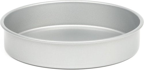 Martha Stewart Gallen 8-Inch Round Nonstick Carbon Steel Cake Pan - Durable Bakeware for Cakes & Pies