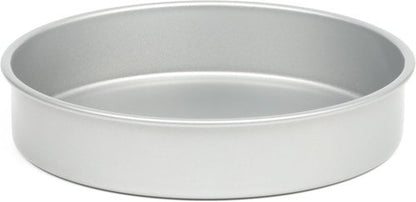 Martha Stewart Gallen 8-Inch Round Nonstick Carbon Steel Cake Pan - Durable Bakeware for Cakes & Pies