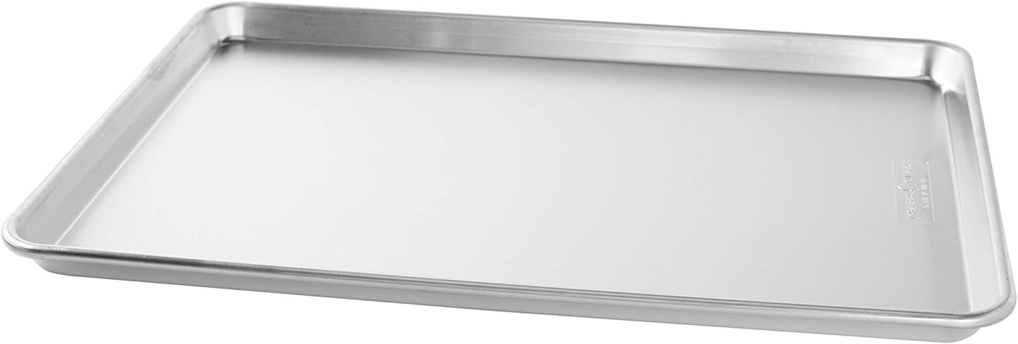 Nordic Ware | Extra Large Baking Set - 21 x 15 Inch Aluminum Pans with Steel Rim, 2-Pack