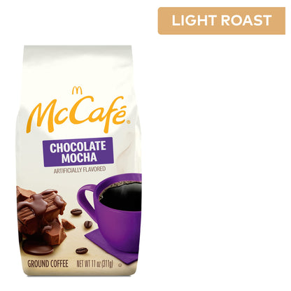 McCafe Chocolate Mocha, Ground Coffee, Flavored, 11oz. Bagged