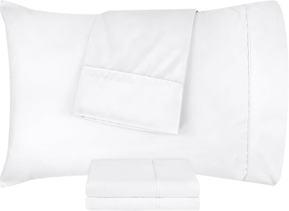 Utopia Bedding Standard Pillow Cases - Soft Brushed Microfiber - Pack of 4 | 20 X 26 Inches - White